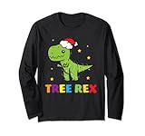 T-Rex Weihnachten Lichterkette Weihnachtsmütze