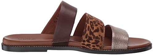 Naturalizer Womens Kellie Brown Leopard Slide Sandals 8 M | Image 5