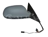 PRODUKT INFO: Außenspiegel; Spiegelglas-Art: Gewölbt (Konvex); Spiegelgehäuse: Lackierbar; Spiegelglas-Heizbar: Ja; Einstellung: elektrischverstellbar; Links-/Rechtsverkehr: Rechtsverkehr; Zulassungsart: Mit ECE-Prüfzeichen; Stecker: 16 Löcher / 8 Pin; Spiegel-Einstellung: Mit Blinkleuchte: Ja; Seite: Rechts (Beifahrerseite); Lieferumfang: 1 Stück