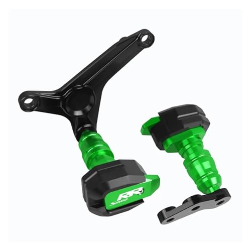 Sliders de cadre BMW S1000RR 2019-2023 - Protection anti-chute CNC verte
