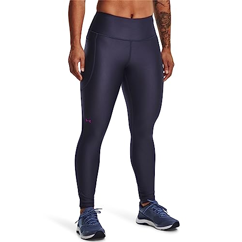 Image of Under Armour Womens HeatGear Armour High Waisted Pocketed No-Slip Leggings
