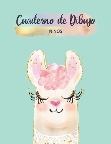 Cuaderno de dibujo niños: Un cuaderno en blanco para dibujar, pintar o hacer garabatos, un gran regalo para niñas y niños para usar en casa o en la escuela o en las clases de arte