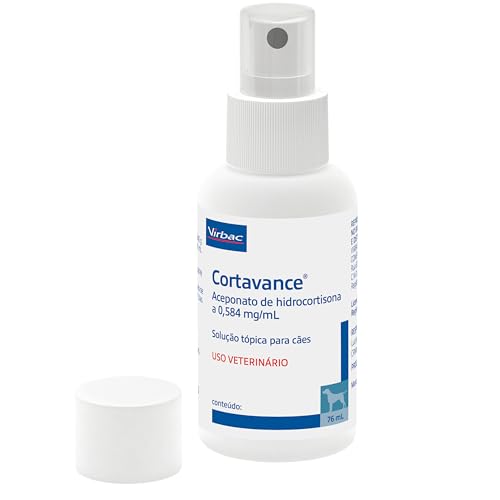 Virbac Cortavance Solução Tópica para Cães 76 mL