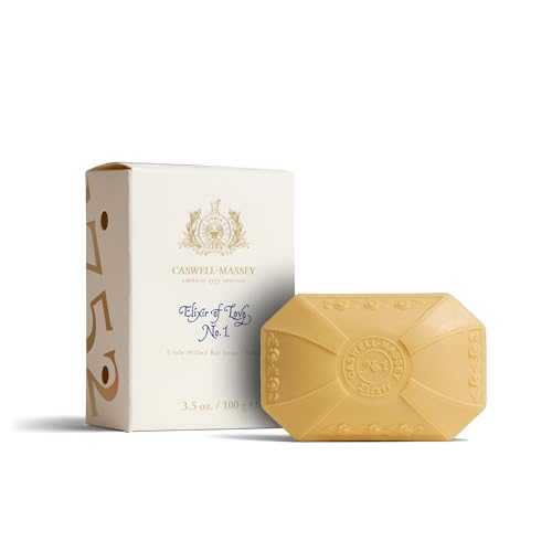 Image of Caswell-Massey Elixir of Love Natural Bar Soap for Women, Moisturizing Body Soap Bar for All Skin Types, Made with Essential Oils & Plant-Based Formula for Soft Skin, 3.5 oz
