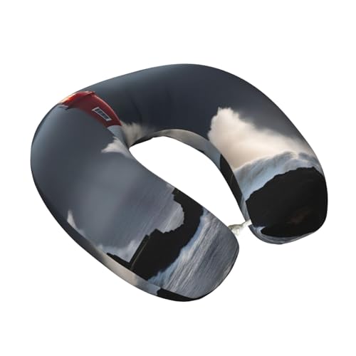 Almohada cuello de viaje de espuma viscoelástica miniatura 2