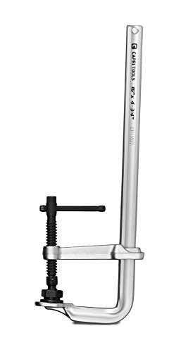 New Deal Capri Tools CP11032 16-Inch Heavy Duty All Steel Bar Clamp, 4-3/4-Inch Throat Depth, 2,645 lb Clamping Force