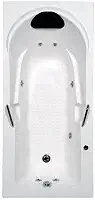 Banheira Hidromassagem Astra Capri Luxo 170cmx80cmx43cm - 01 Jato Acrílico P1 Sem Aquecedor 220v
