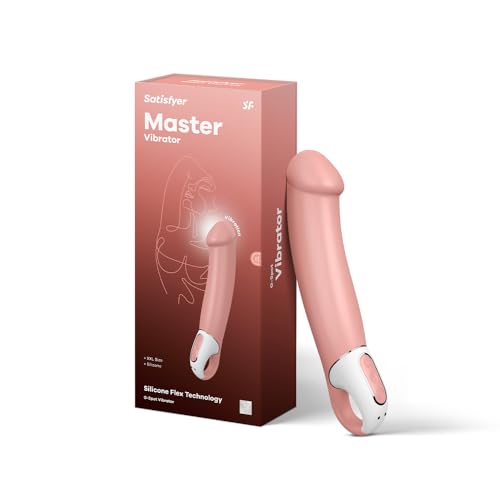 Satisfyer Vibes Master Vibrateur Point G | Gode Vibro Masseur | Stimulation Clitoridienne silencieuse et puissante | Sex ToyÌs Femme | Stimulateur pour Elle | Sex-Toy Ă©tanche (IPX7)