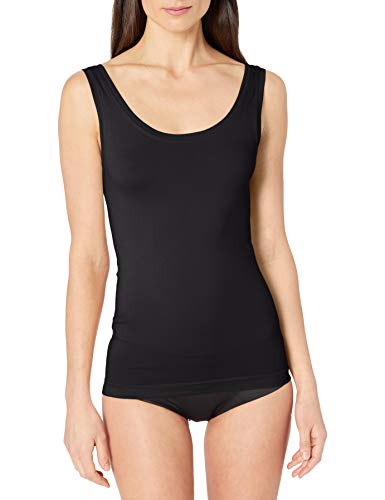 Bali Women's One Smooth U All Around Smoothing Tank, Black, Large