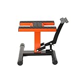 Plateau en caoutchouc réglable en hauteur – Le plateau en caoutchouc spécifique du Cric hydraulique Support de moto assure un maintien sûr de la moto et protège simultan les surfaces sensibles du véhicule contre les rayures et les dommages. De plus, le plateau est réglable en hauteur individuellement, ce qui permet une adaptation parfaite à différentes distances entre roues, largeurs de pneus et formes de véhicules. La surface en caoutchouc antidérapante empêche la moto de glisser pendant les travaux, tandis que le réglage en hauteur garantit une répartition optimale de la charge et améliore la sécurité du travail.