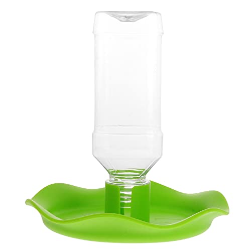 VILLCASE Schildkröten Wassernapf, Futternapf, Schildkröten Reptilien Futternapf, Wassernapf, Automatisierter Futterspender, Plastik Trinknapf, Eidechse