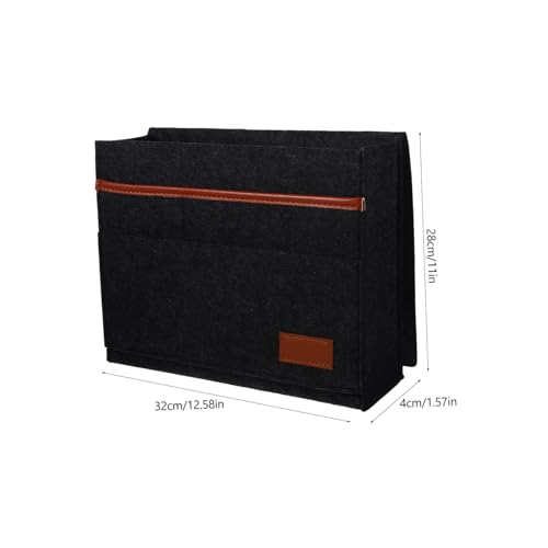 Organizador de revistas de fieltro para camas y sofás en salones modernos 8