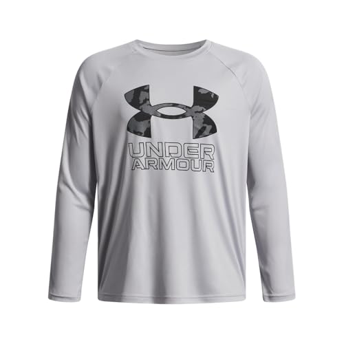 Under Armour Boys' Tech Big Logo Long Sleeve T-Shirt