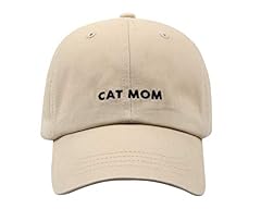 Cat Mom Khaki Cap
