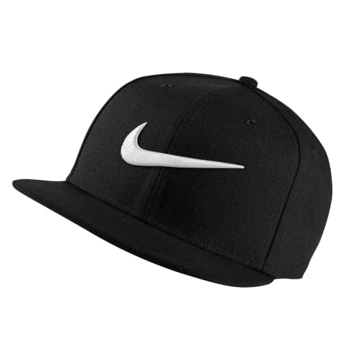 Nike Men's Pro Snapback Cap One Size Black, Black, Talla Única