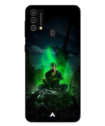 Image of Premium Anime 1 Case for Samsung Galaxy F41 (Glossy Finish) Soft-Touch Metal TPU Back Cover, Shockproof, Designer, Aesthetic Mobile Phone Case