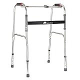 MEDICAL STORE Andadera de Lujo Adulto Tercera Edad Modelo Fabricada En Acero De Alta Resistencia Altura Ajustable 6 Alturas...