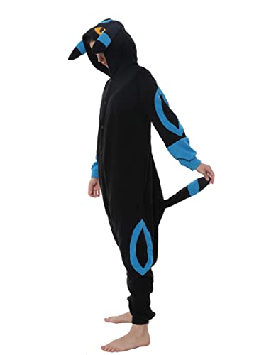 RANSUU Kostüm Onesie Erwachsene Einteiler Jumpsuit Tier Kostuem Damen Herren Pyjama Fasching Halloween Schlafanzug Cosplay Karneval HeiYB M
