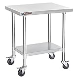 DuraSteel Stainless Steel Work Table 24