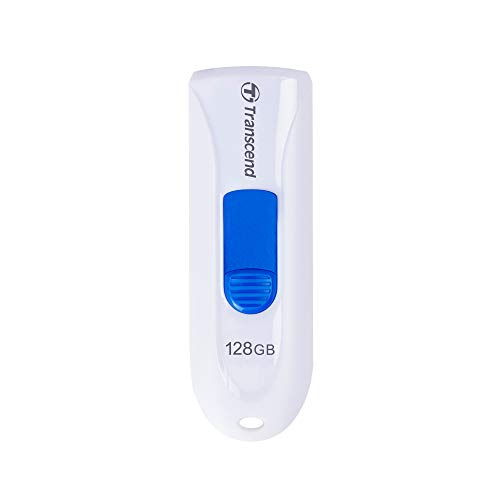 Transcend 128GB JetFlash 790 USB 3.1 Flash Drive (TS128GJF790W),White