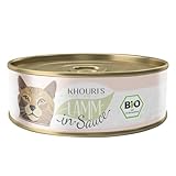 Khouri's Premium Katzennassfutter, Lamm in Sauce, Getreidefrei, 100% Lebensmittelqualität, 200 g, 12er Pack