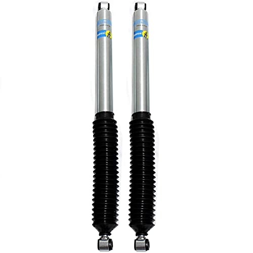 Bilstein B8 5100 Front and Rear Monotube Gas Shocks for Dodge Ram 1500 2500 3500 with 0-2.5 Inch Front Lift and 0-1 Inch Rear Lift | Includes TrendsAuto Decal | 24-185776 24-191203