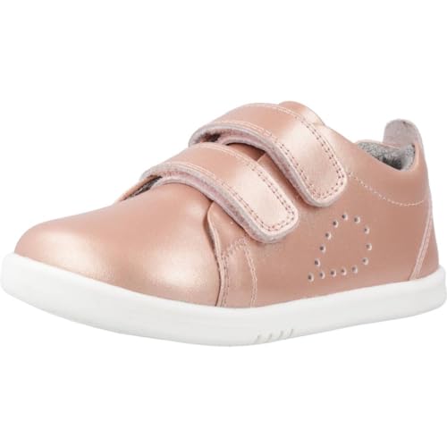 Bobux Grass Court Rose 24, l'excellence du cuir premium enfant