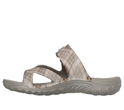 Skechers Skechers Women's FOAMIES Reggae - Tartan Charm, Natural/Pink, 9