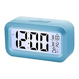 Plusieurs paramètres d'alarme : avec la possibilité de définir plusieurs alarmes, cette horloge est un excellent choix pour les étudiants et les enfants qui ont besoin de rappels pour diverses activités tout au long de la journée.