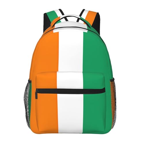 Sac à dos Côte d'Ivoire en toile imprimée idéal pour vos voyages et sorties urbaines