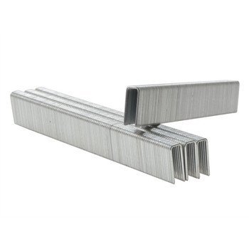 Agrafes de finition anti-corrosion calibre 18 pour un agrafage précis sans trace de rouille