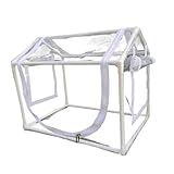 Portatile e leggero: la nostra mini serra è facile da spostare, rendendo semplice lo spostamento delle piante secondo necessità, sia che tu stia seguendo la luce solare o riorganizzando lo spazio del tuo giardino for i cambiamenti stagionali