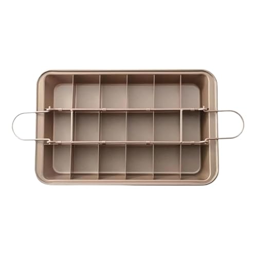 Plaque de cuisson antiadhésive avec séparateur amovible pour gâteaux et muffins