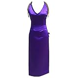 RTXBQU One Nami Women's Cosplay Costume Purple Dress for Halloween (M)