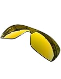 OOWLIT Replacement Lenses Compatible with Oakley Batwolf OO9101 Sunglass 24K Non-polarized