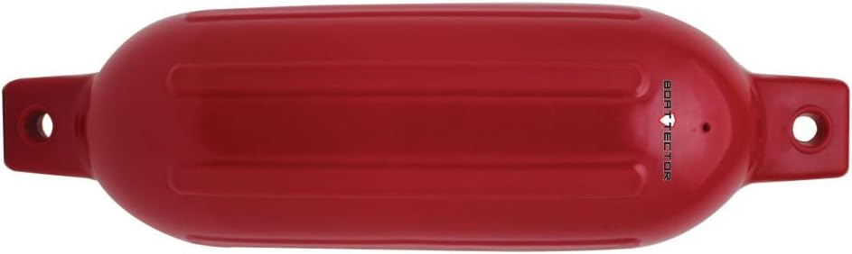 Extreme Max 3006.7498 BoatTector Inflatable Fender Value 4-Pack - 6.5" x 22", Bright Red