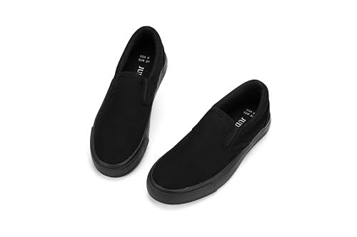 Image of JUDIS Women's Slip on Canvas Shoes Classic Sneakers Loafers Shoes Casual Fashion Shoes