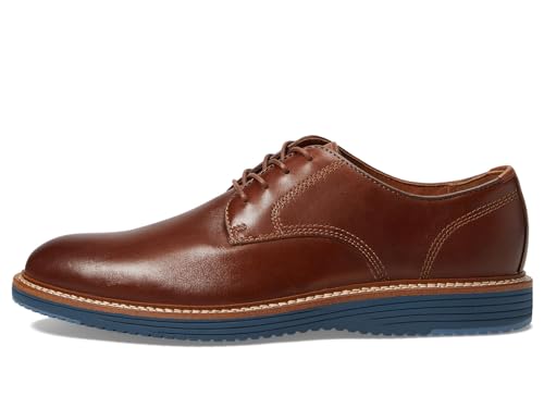 Johnston & Murphy Upton Plain Toe Tan Full Grain 9M US