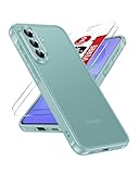 🔘 PRÉCISION TOTALE：Profitez de découpes parfaites pour tous les ports et de boutons sensibles avec cette coque pour Galaxy A56. L‘installation est simple et l‘accès à toutes les fonctions reste intact.
