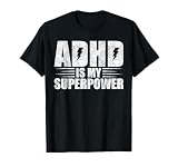 ADHD Is My Superpower Lightning Energy For Kids Men Women T-Shirt