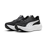 PUMA Maxima PRO - Scarpe da Corsa Unisex, Colore: Nero e Bianco, Taglia 40, Nero (Puma Black), Bianco (Puma White), 43 EU