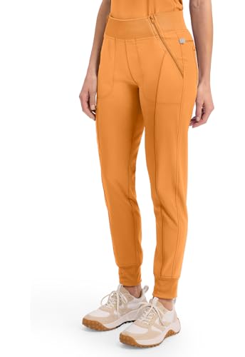 Pantalon extensible à 360° avec 5 poches pratiques orange