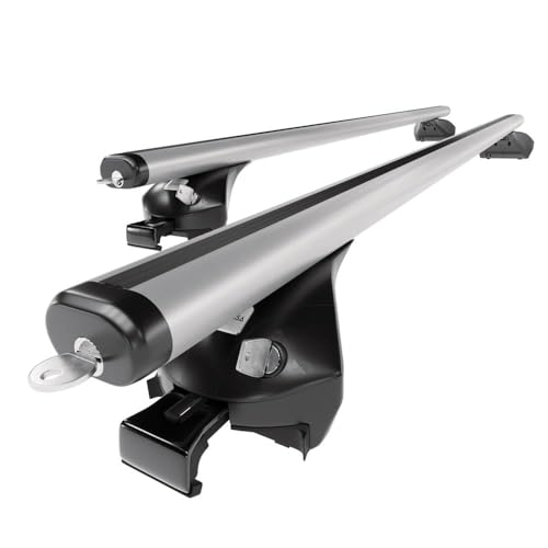 Barres de toit Mercedes GLA H247 sans bruit fixation rapide porte-bagages alu