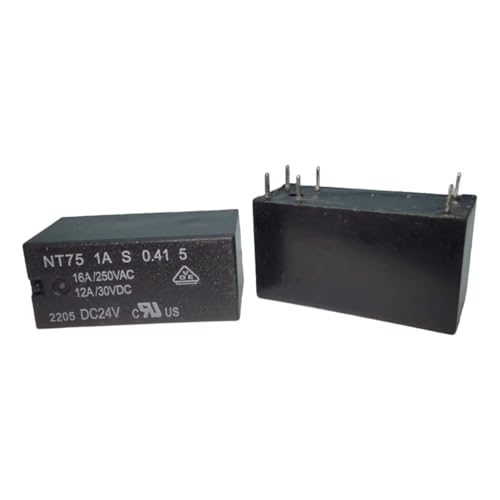 Relais DC12V NT75 1A S 0.41 16A 5 broches pour automatisme