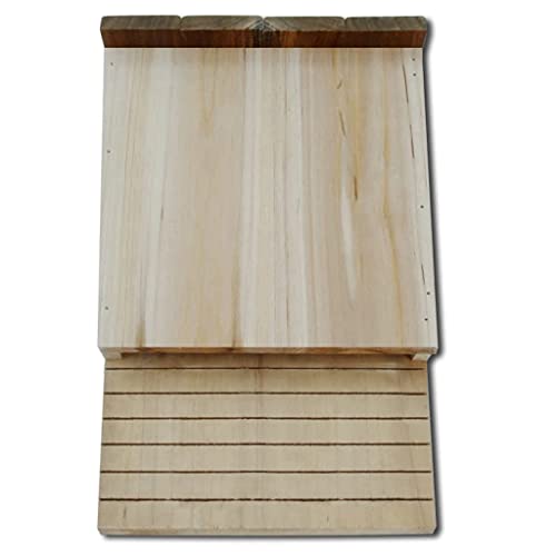 vidaXL 4X Holz Fledermauskasten Fledermaushaus Nistkasten Fledermausnistkasten – Bild 4