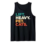 Lift Heavy Pet Cats Funny Gym Cat Lover Apparel