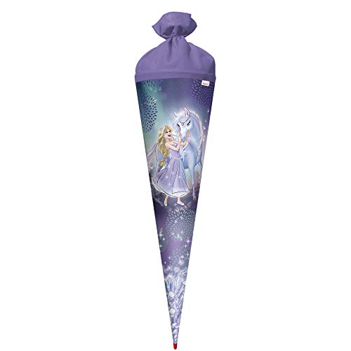 Cornet surprise Reine dans la glace ROTH 70 cm avec fermeture en feutre