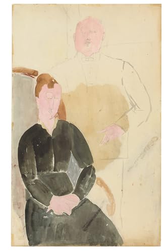Moderne Art Murale Impression Modigliani 60x90cm pour masquer un mur vide