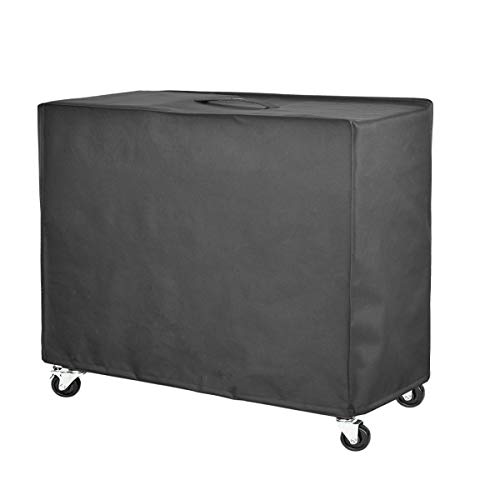 Patio Watcher Patio Ice Chest Cover Outdoor Heavy Duty Waterproof 80qt Cooler Cart Cover, Grey