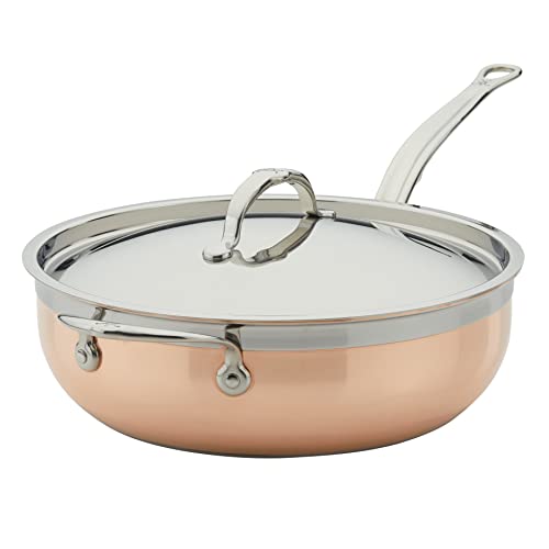 Hestan – CopperBond Collection – 100% cobre puro – Sartén todo en uno, 5 cuartos